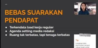 Hari Pertama PJTLN, LPM Gema Bahas Indepedensi Persma