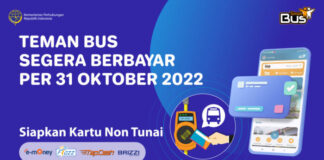 Teman Bus Trans Metro Deli Berlakukan Tarif Mulai 31 Oktober 2022