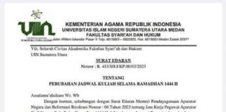 Jadwal Perkuliahan FSH Berubah, Mahasiswa: Cukup Efektif untuk Bulan Ramadan