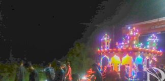 Remaja Masjid Kecamatan Talawi dan Tanjung Tiram Adakan Pawai