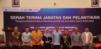GenBI 10 Sumut Laksanakan Pelantikan dan Serah Terima Jabatan