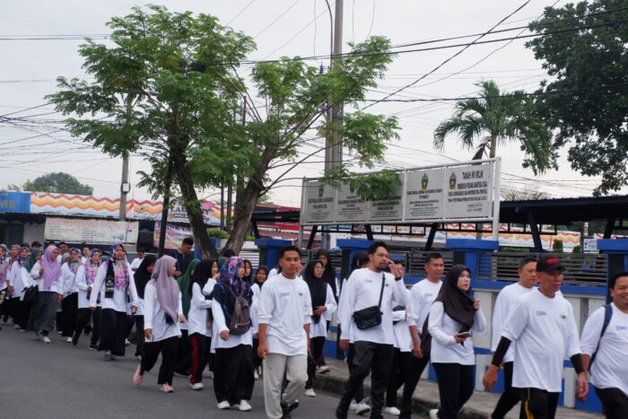 Peringati Dies Natalis ke-50 Tahun, UIN SU Adakan Jalan Sehat