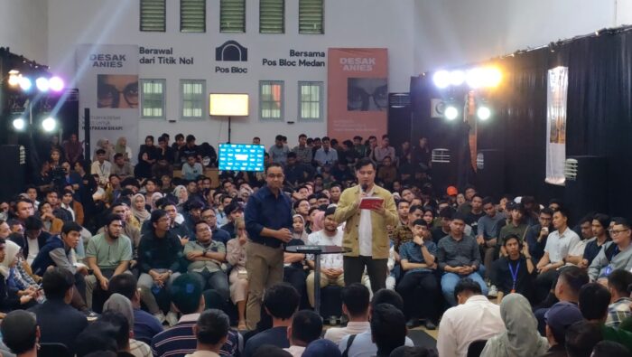 Gelar Diskusi dengan Pemuda, Anies Baswedan: Bantu Kota Medan Jadi Pusat Komoditas