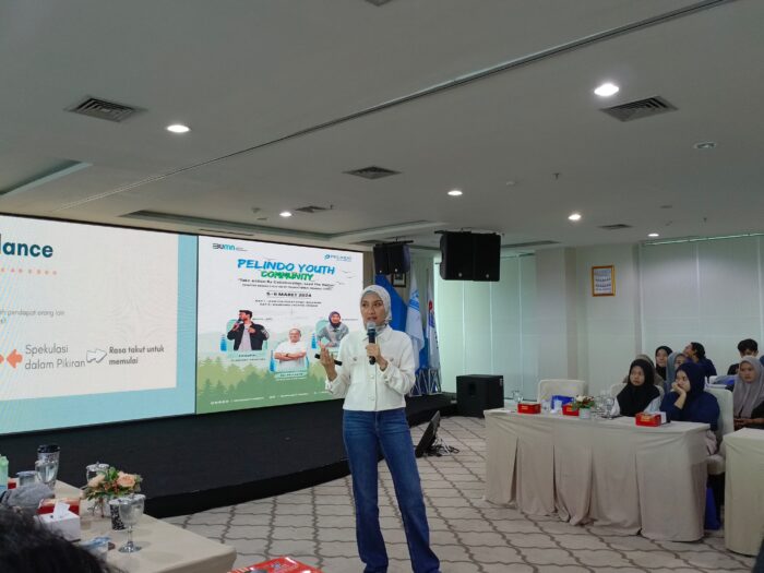 Bawakan Materi Improve Your Media Skill, Tata: Percaya Diri pada Diri Sendiri