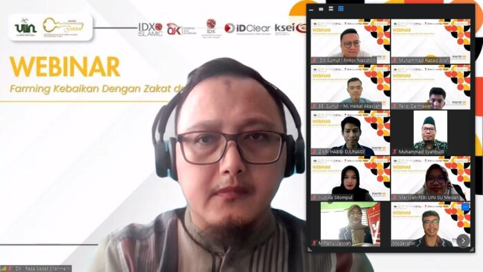KSPMS Golden UIN SU Langsungkan Sedaring Zakat dan Wakaf Saham