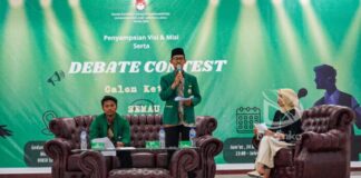 Dua Kandidat Calon Sema-U Paparkan Visi Misi pada Kontes Debat KPUM