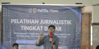 Sajikan Materi Live Report, LPM Teropong UMSU Langsungkan PJTD 2024