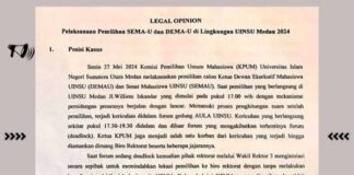 Pascapemilihan Sema-U dan Dema-U, KPUM Keluarkan Legal Opinion