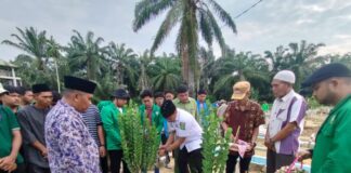 Menyambut Pelaksanaan MTQ ke-57, Desa Teluk Bakung Adakan Ziarah Kubur