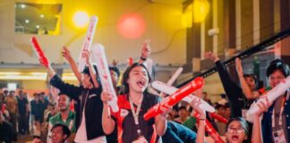 Semarak Antusias Penonton PON XXI Cabor E-Sport pada Hari Ketiga