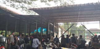 Ricuh! Mahasiswa UIN SU Bentrok dengan Mahasiswa UMSU