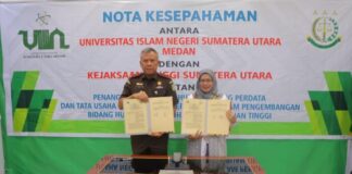 Perkuat Pendidikan Hukum, UIN SU dan Kejati Sumut Resmi Menandatangani MoU