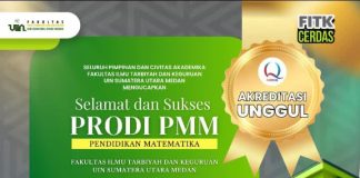 Bangga! Prodi Pendidikan Matematika UIN SU Mendapatkan Akreditasi Unggul