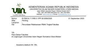 PBAK UIN SU Hari Kedua Ditunda, Mahasiswa Baru Beri Tanggapan