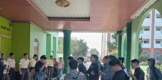 Sema-U Melangsungkan Aksi Demonstrasi, Berikan Lima Tuntutan kepada UIN SU