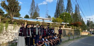 Melalui Program Reflektor Jalan, Mahasiswa KKN UIN SU Optimalkan Potensi Bambu